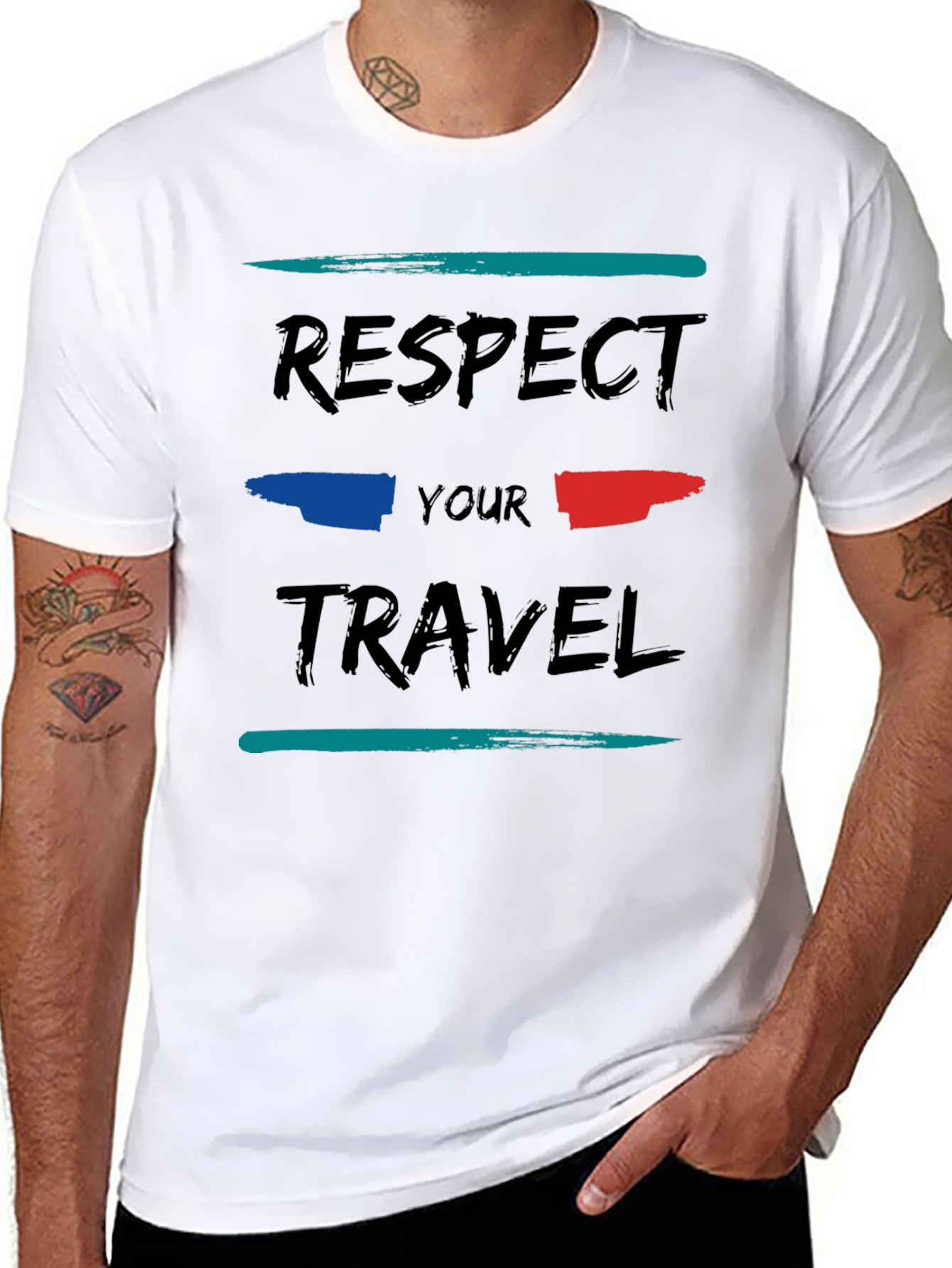 Respect Your Travel Graphic T-Shirt