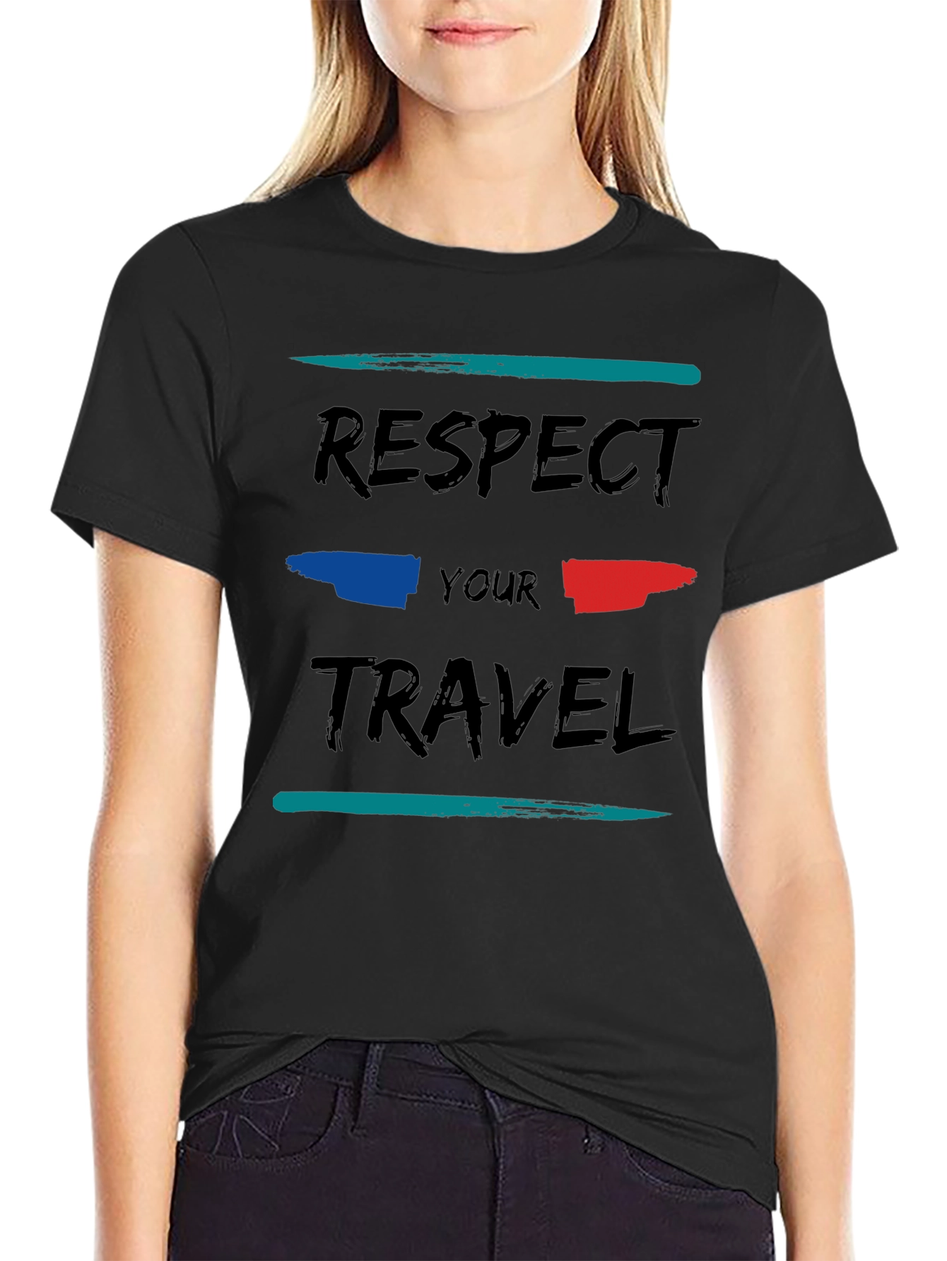 Respect Your Travel Graphic T-Shirt