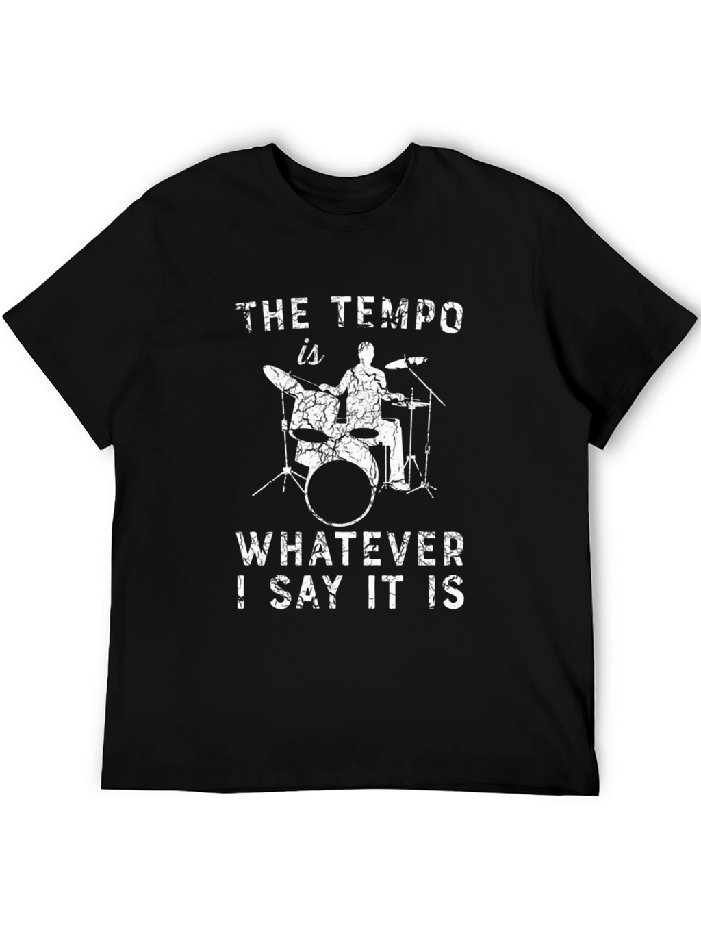 The Tempo T-Shirt - Drummer Humor Tee