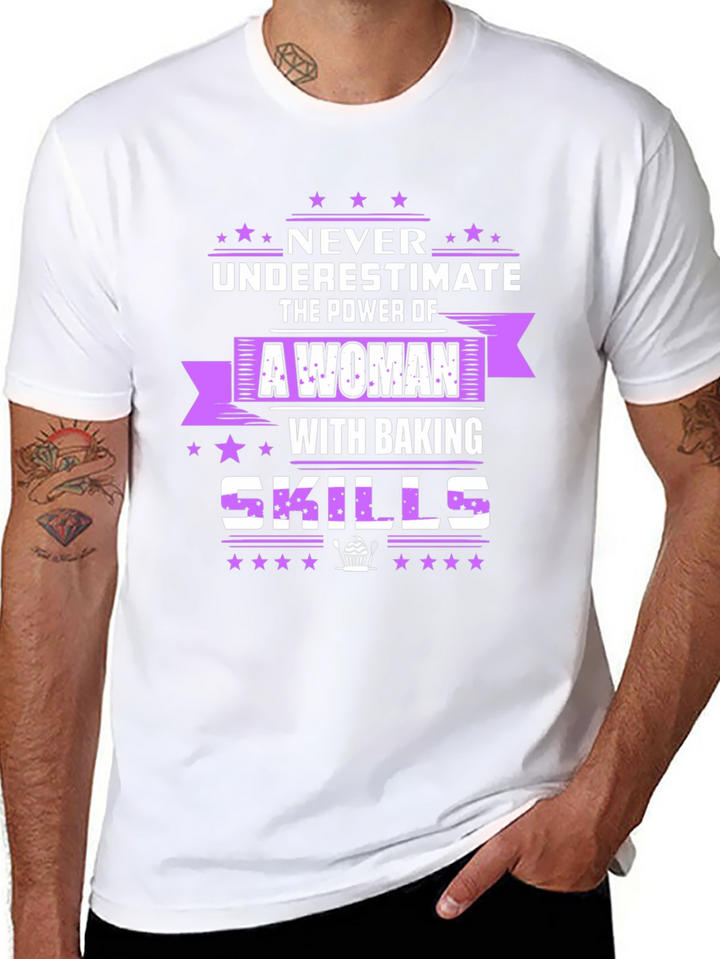 Baking Skills T-Shirt - Never Underestimate A Woman!