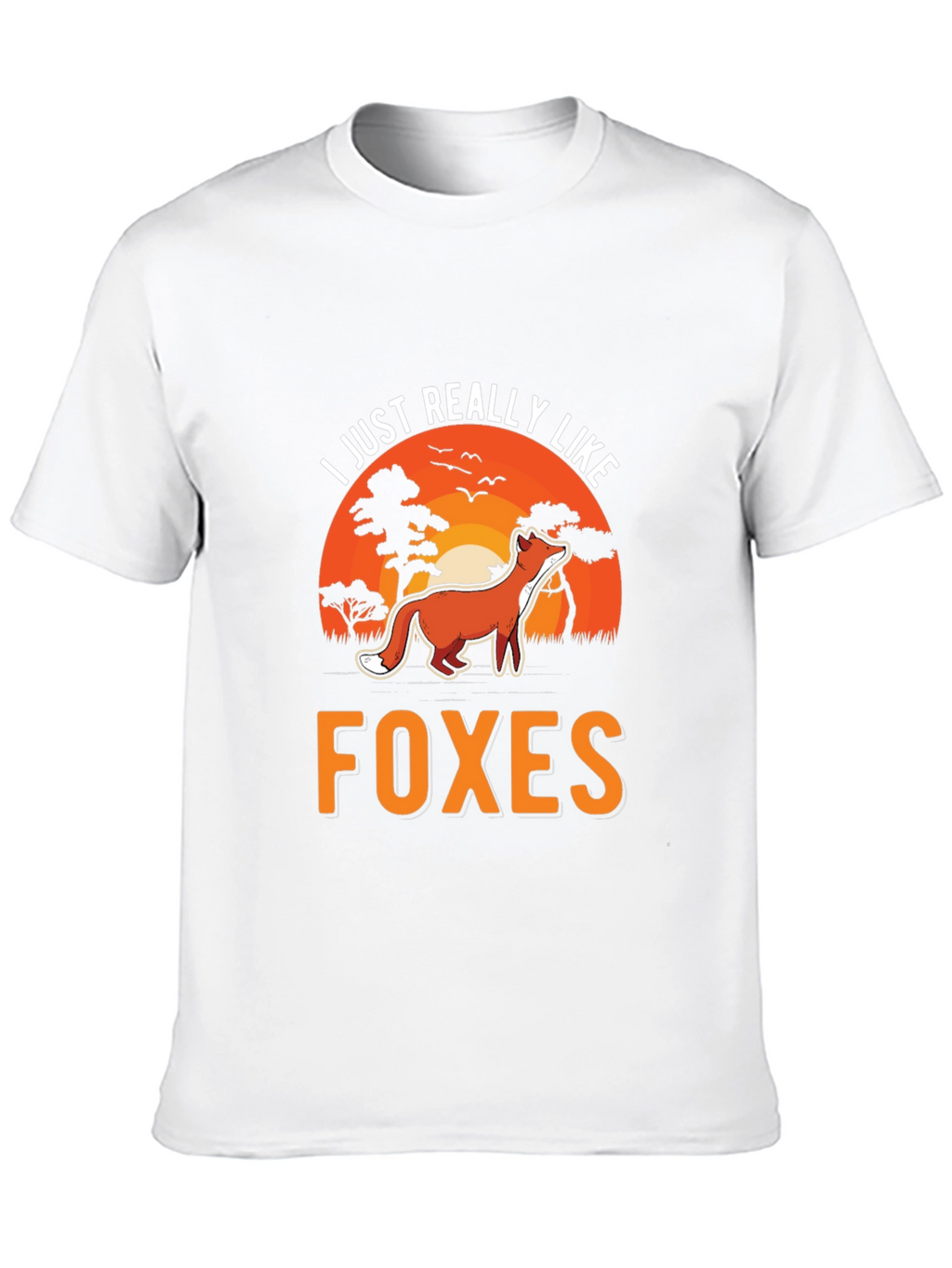I Just Really Like Foxes Graphic Tee