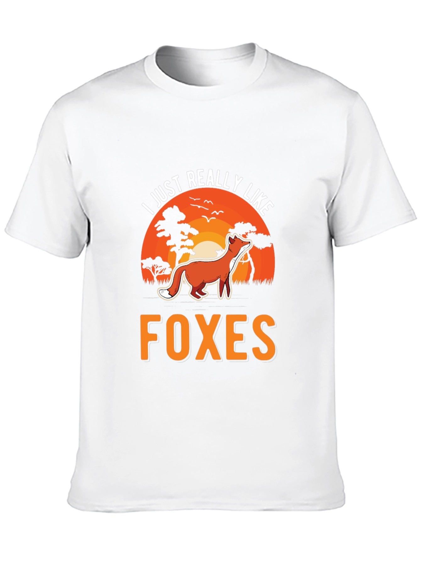 I Just Really Like Foxes Graphic Tee
