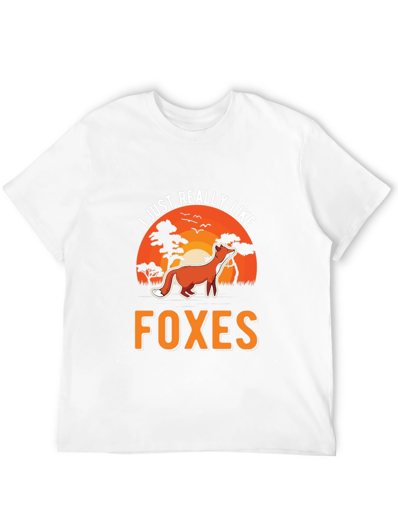 I Just Really Like Foxes Graphic Tee