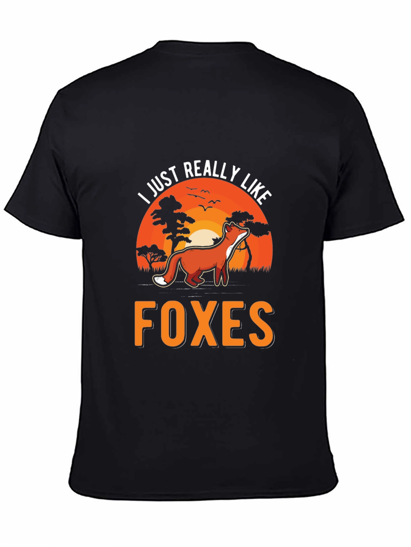 I Just Really Like Foxes Graphic Tee