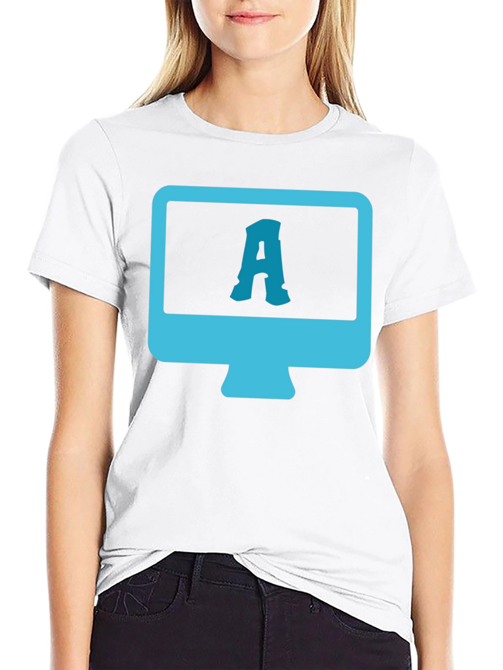 Techie Tee: Monitor with A
