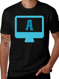 Techie Tee: Monitor with A
