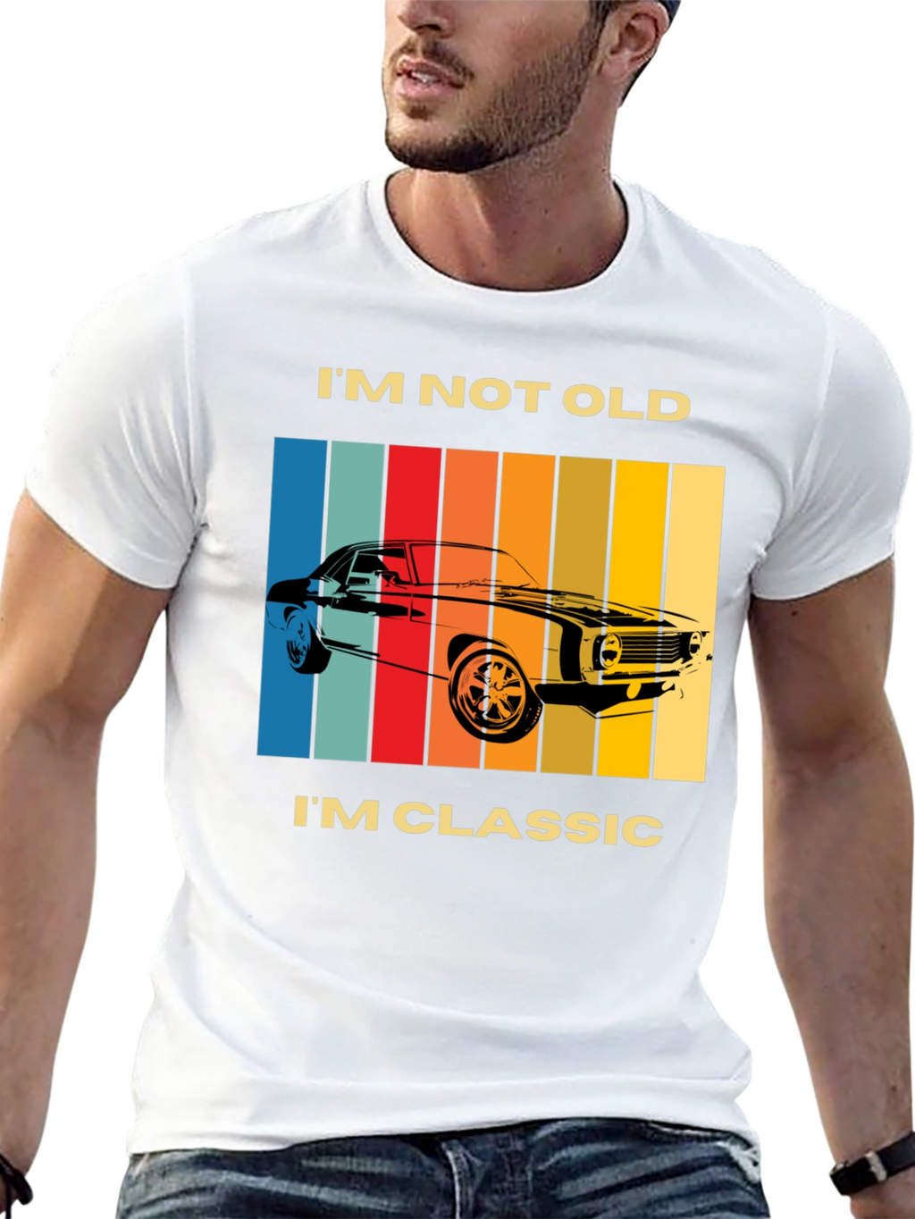 Classic Car T-Shirt - Im Not Old Im Classic