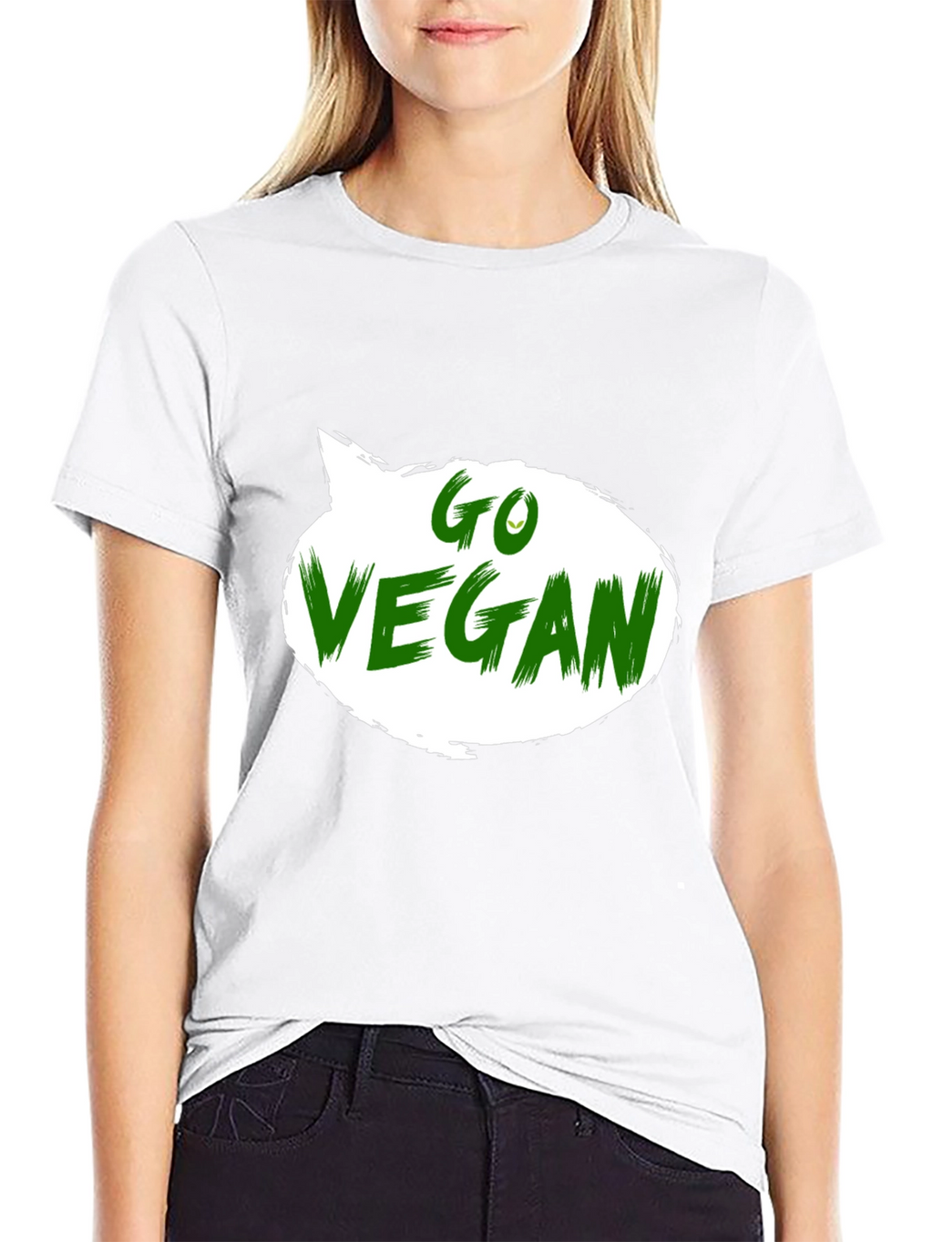 Go Vegan Black T-Shirt