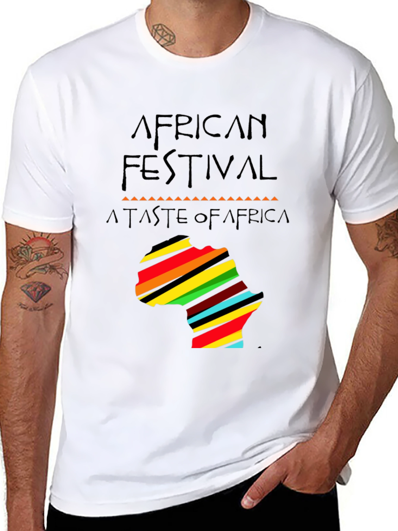 African Festival T-Shirt - Taste of Africa Tee