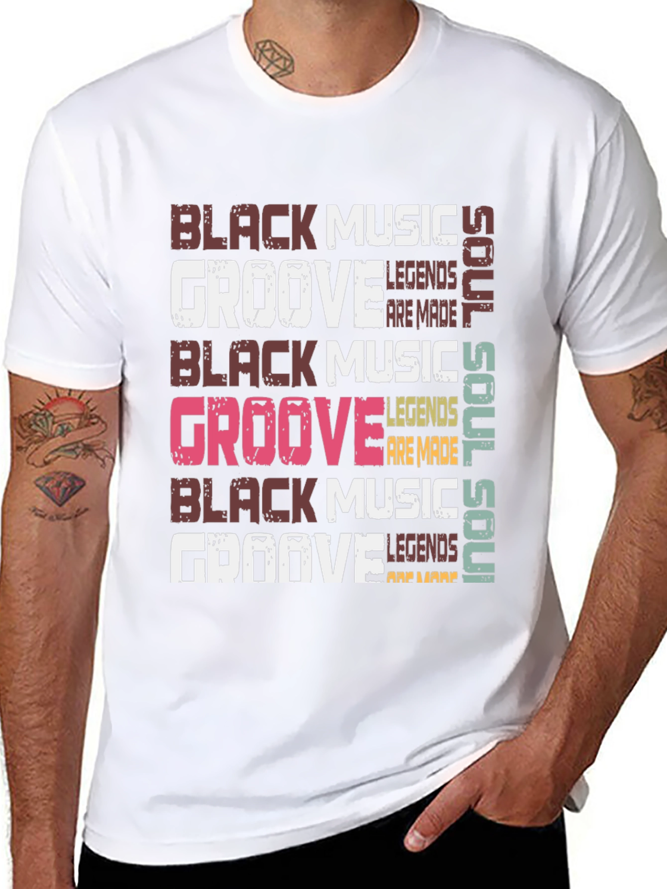 Black Music Soul Legends T-Shirt