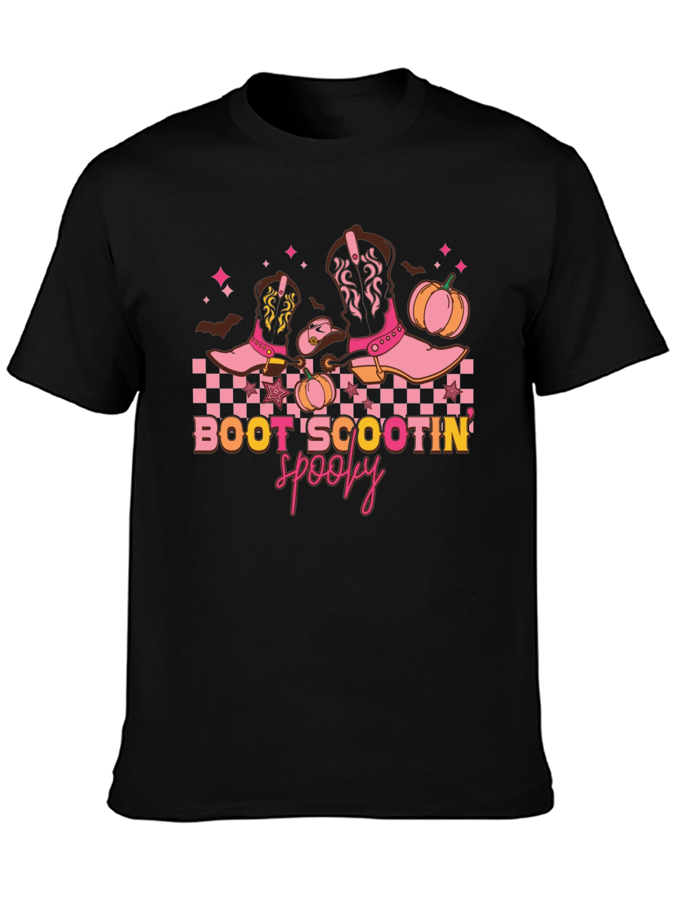 Boot Scootin Spooky Halloween T-Shirt