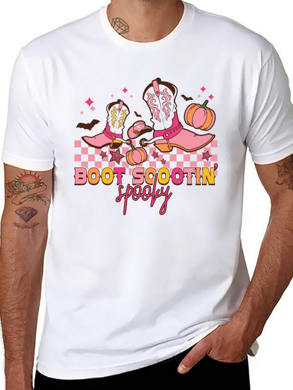 Boot Scootin Spooky Halloween T-Shirt