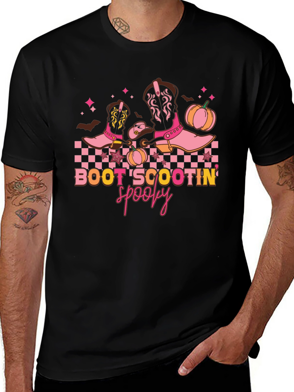 Boot Scootin Spooky Halloween T-Shirt