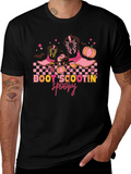 Boot Scootin Spooky Halloween T-Shirt