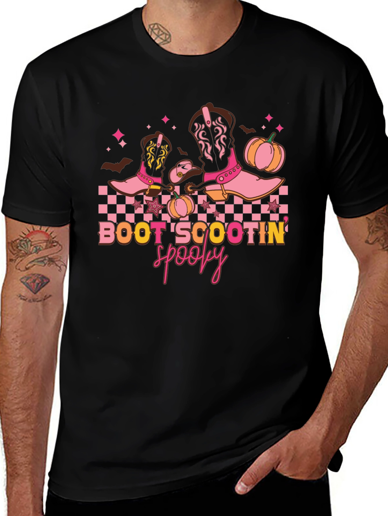 Boot Scootin Spooky Halloween T-Shirt