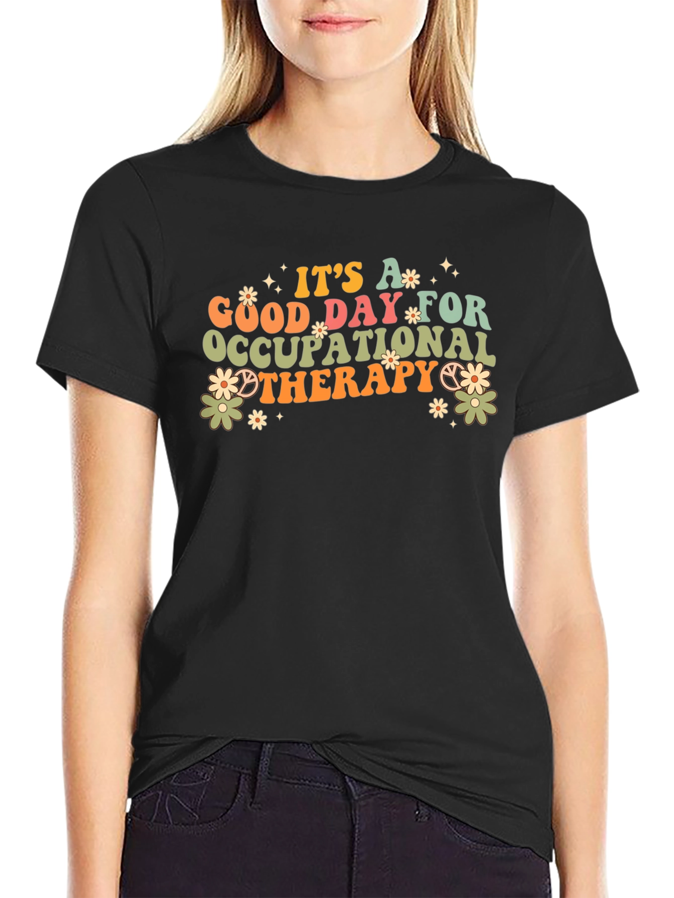 Occupational Therapy Retro Graphic T-Shirt