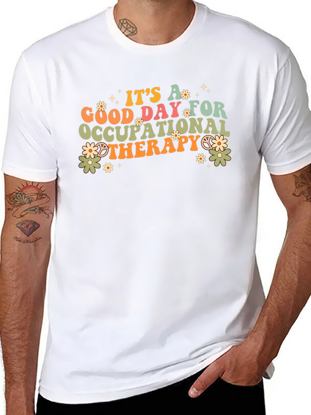 Occupational Therapy Retro Graphic T-Shirt