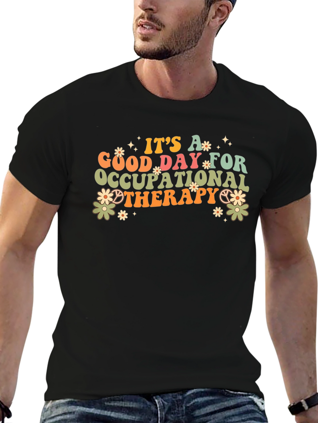 Occupational Therapy Retro Graphic T-Shirt