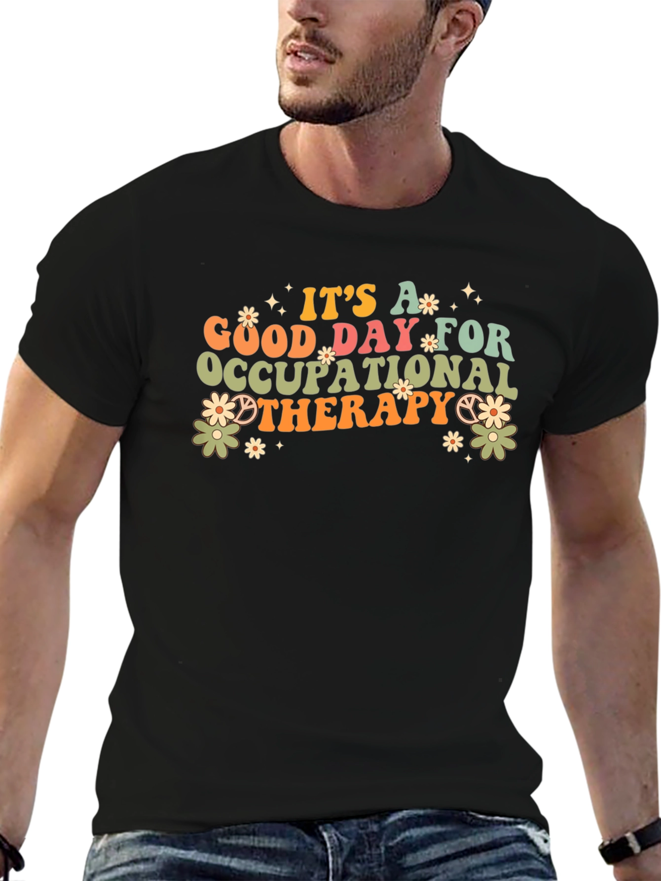 Occupational Therapy Retro Graphic T-Shirt