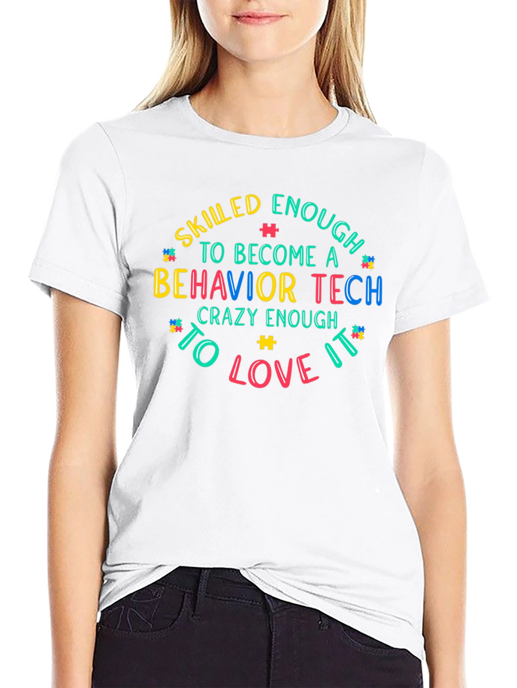 Behavior Tech Autism Awareness T-Shirt