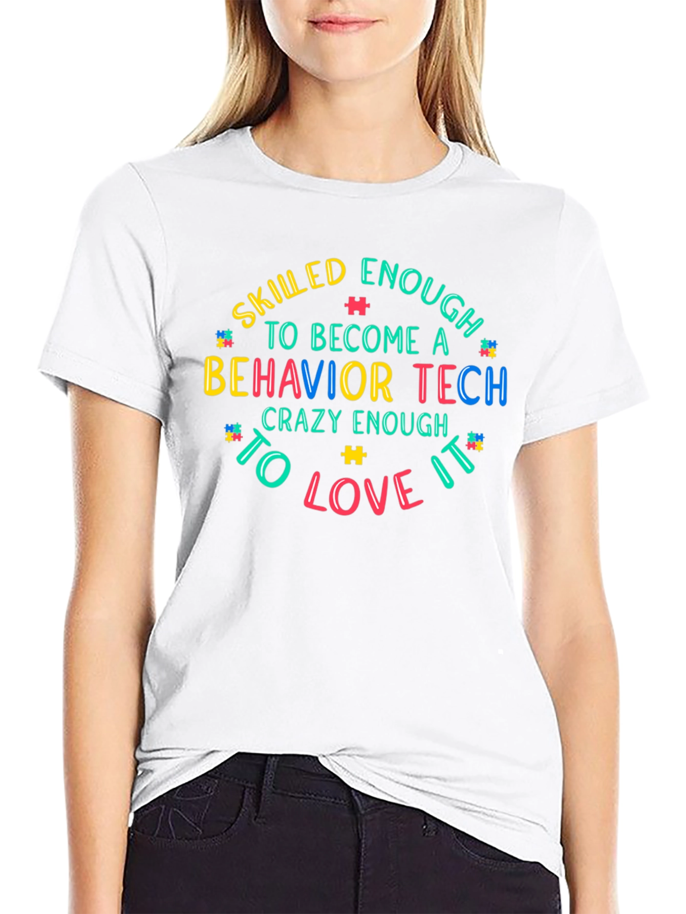 Behavior Tech Autism Awareness T-Shirt