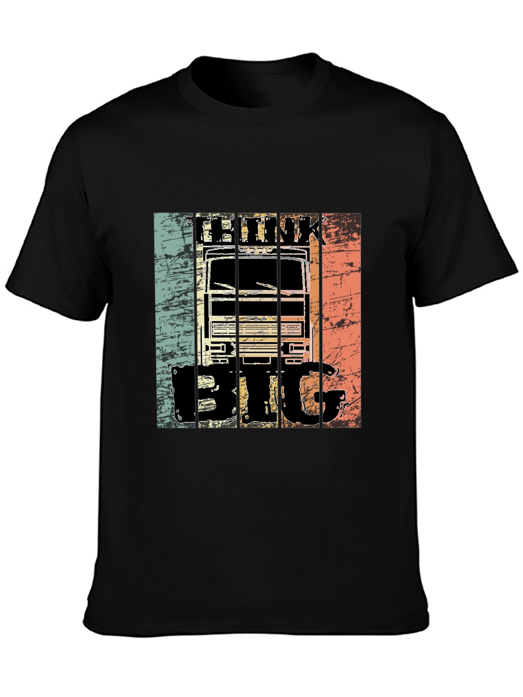 Think Big Truck Graphic T-Shirt