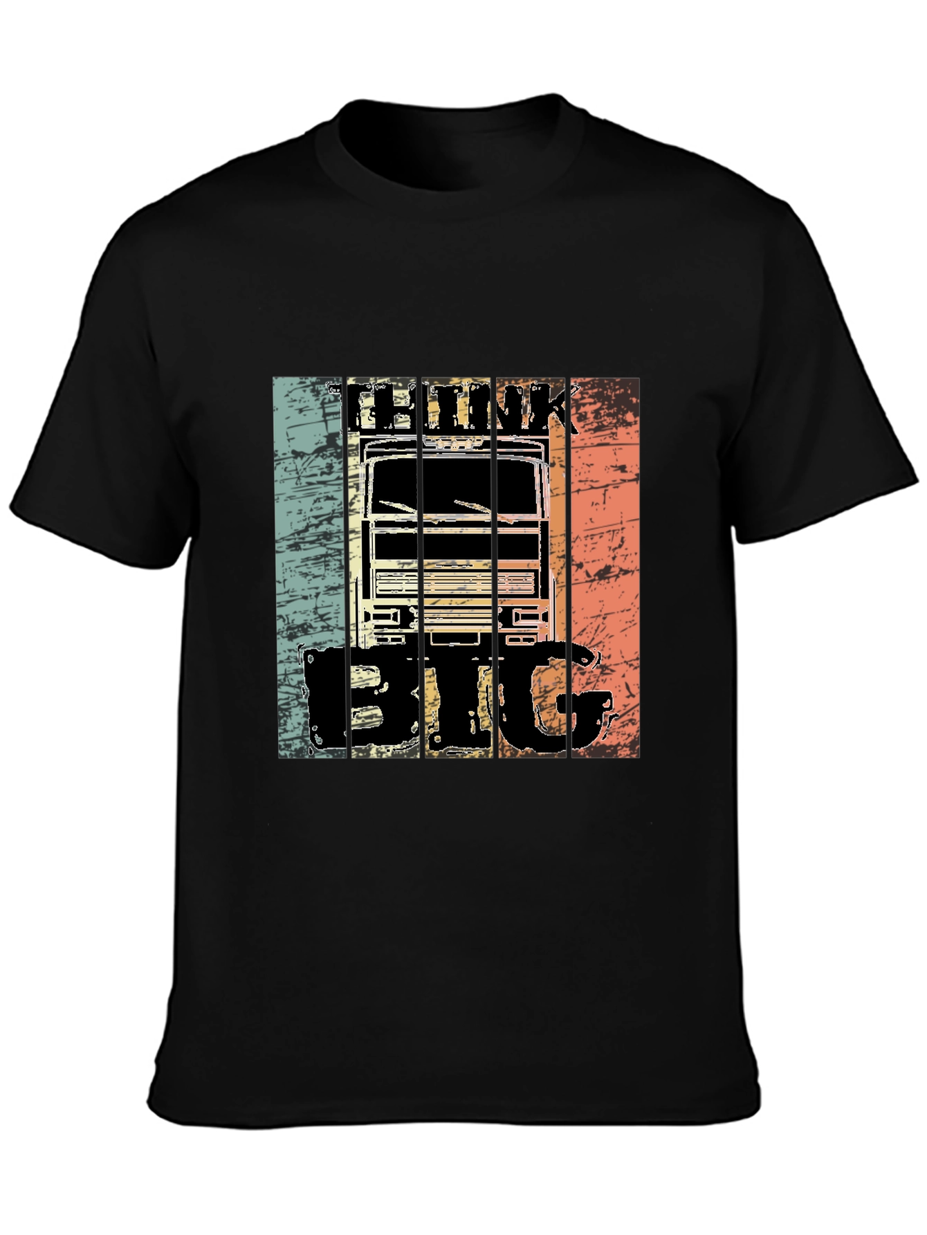 Think Big Truck Graphic T-Shirt