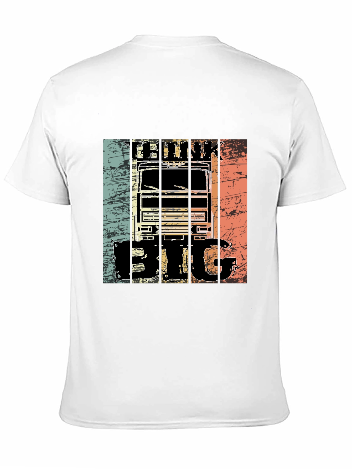 Think Big Truck Graphic T-Shirt