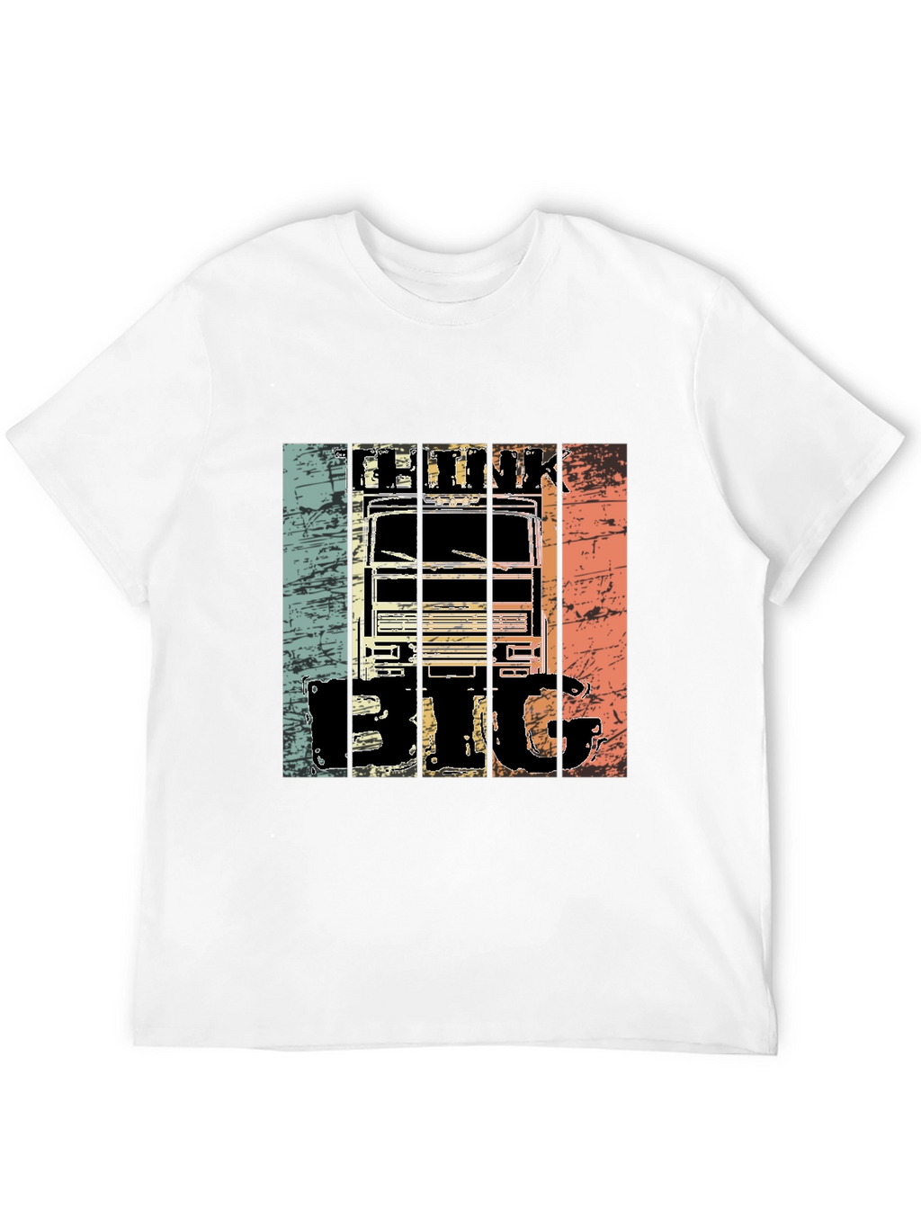 Think Big Truck Graphic T-Shirt