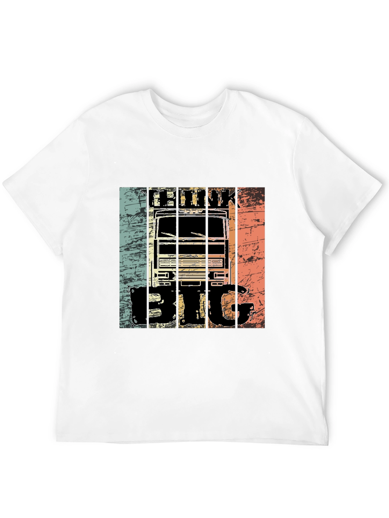Think Big Truck Graphic T-Shirt