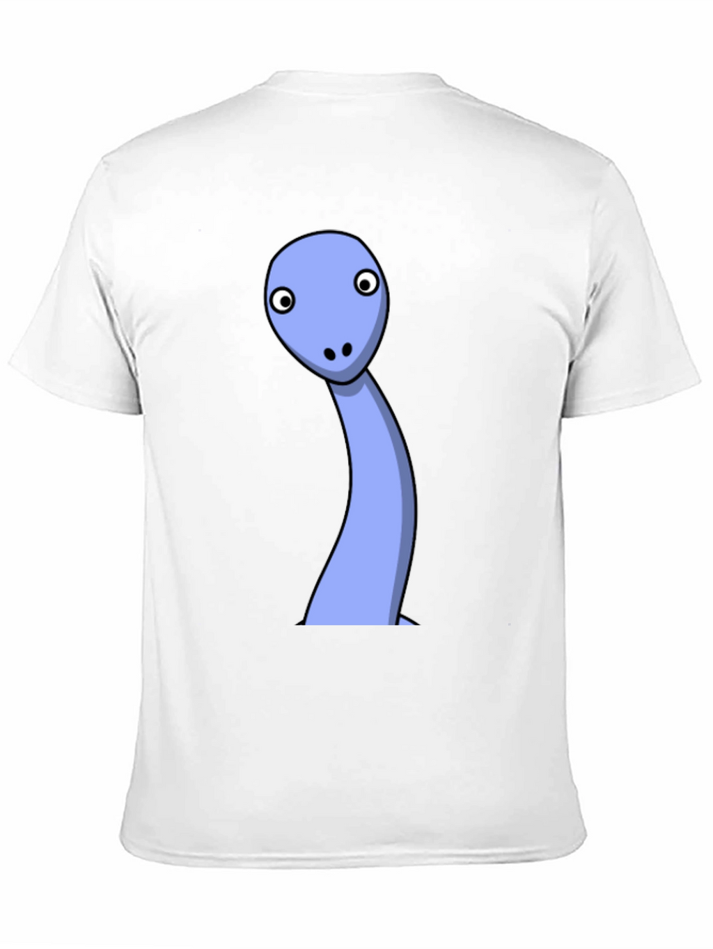 Cartoon Dinosaur Black T-Shirt