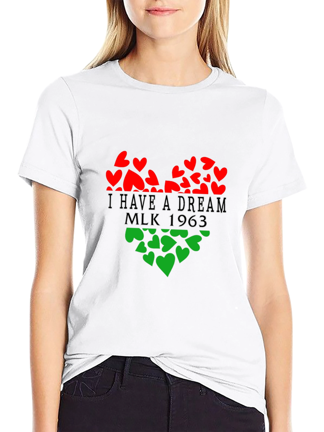 I Have a Dream MLK 1963 Heart T-Shirt