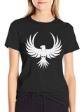 Eagle Graphic Black T-Shirt - Bold Design