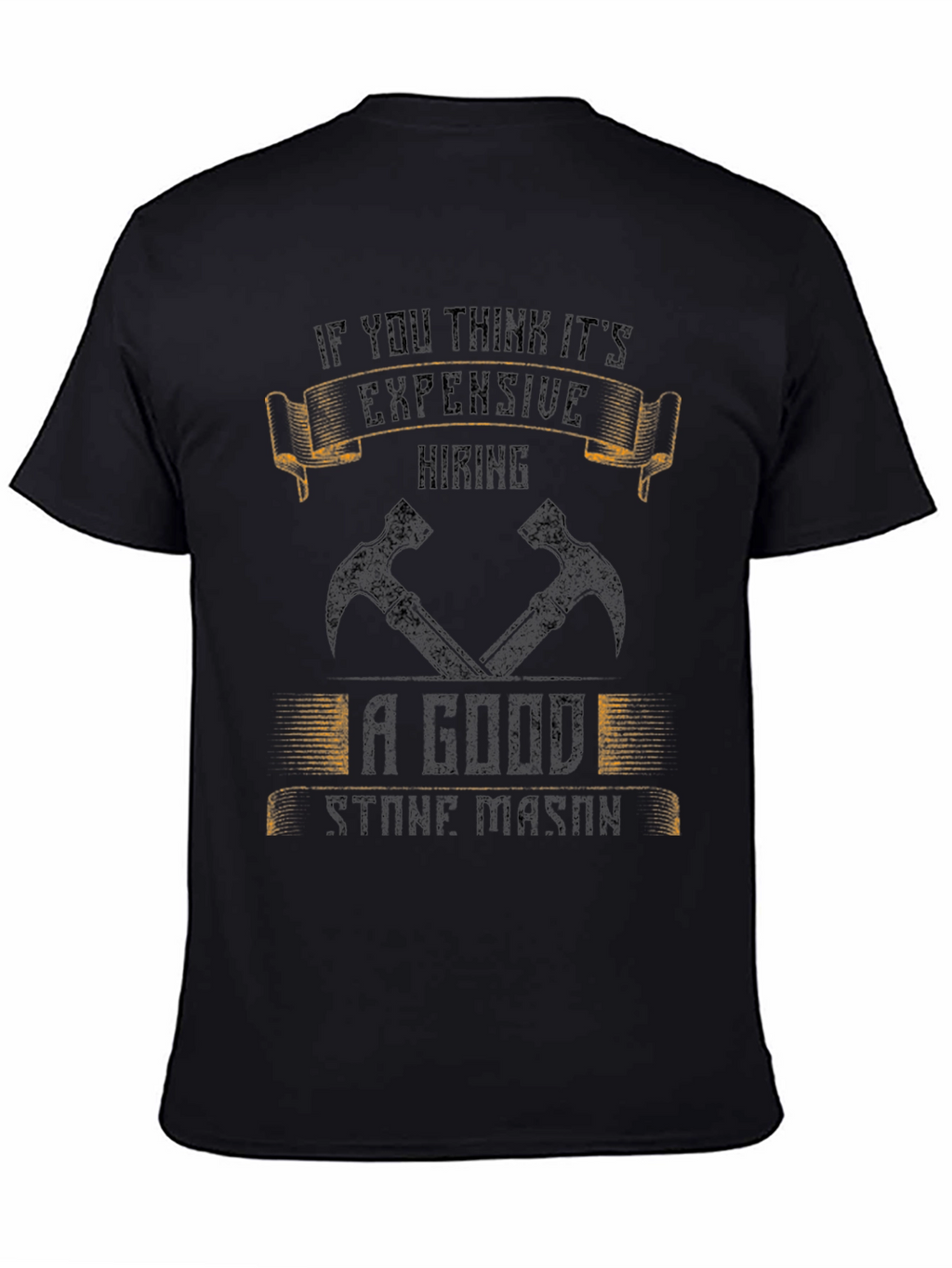 Stone Mason Tee - Funny Construction Worker Shirt