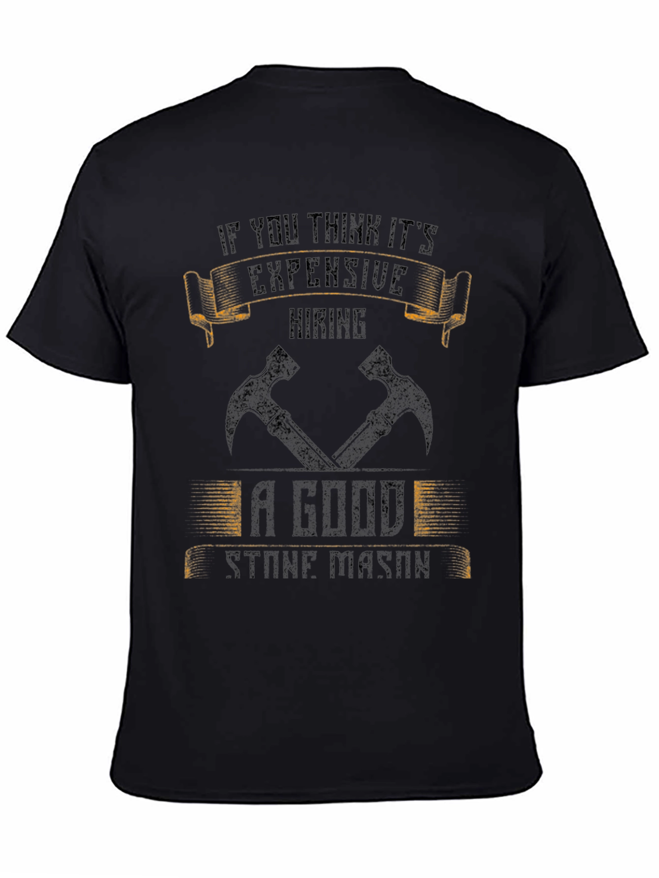 Stone Mason Tee - Funny Construction Worker Shirt