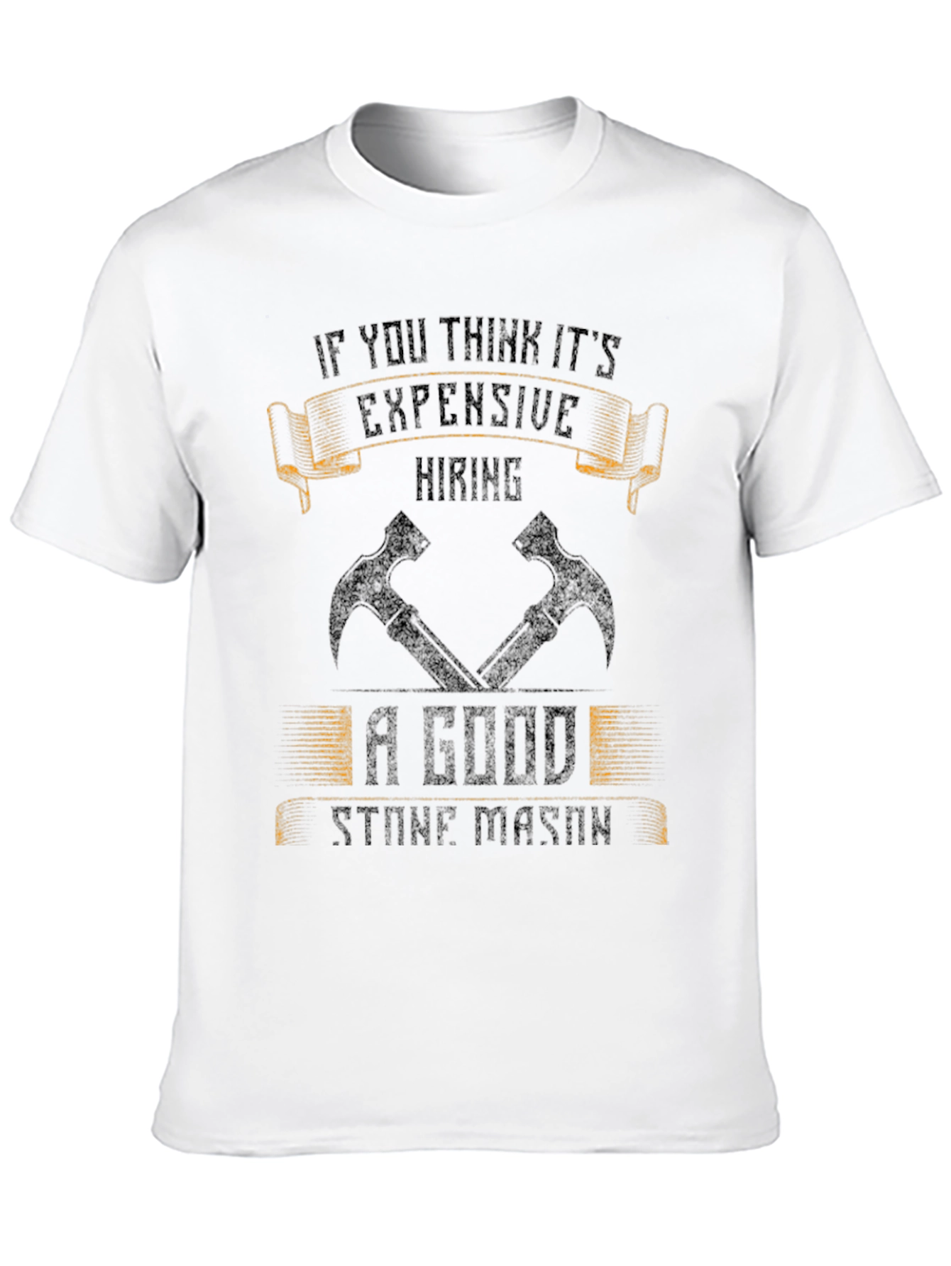Stone Mason Tee - Funny Construction Worker Shirt