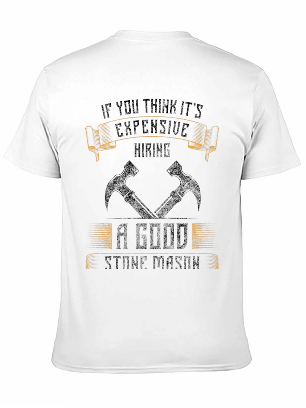 Stone Mason Tee - Funny Construction Worker Shirt