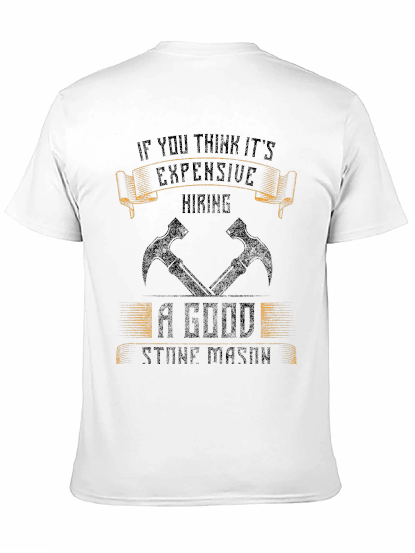 Stone Mason Tee - Funny Construction Worker Shirt