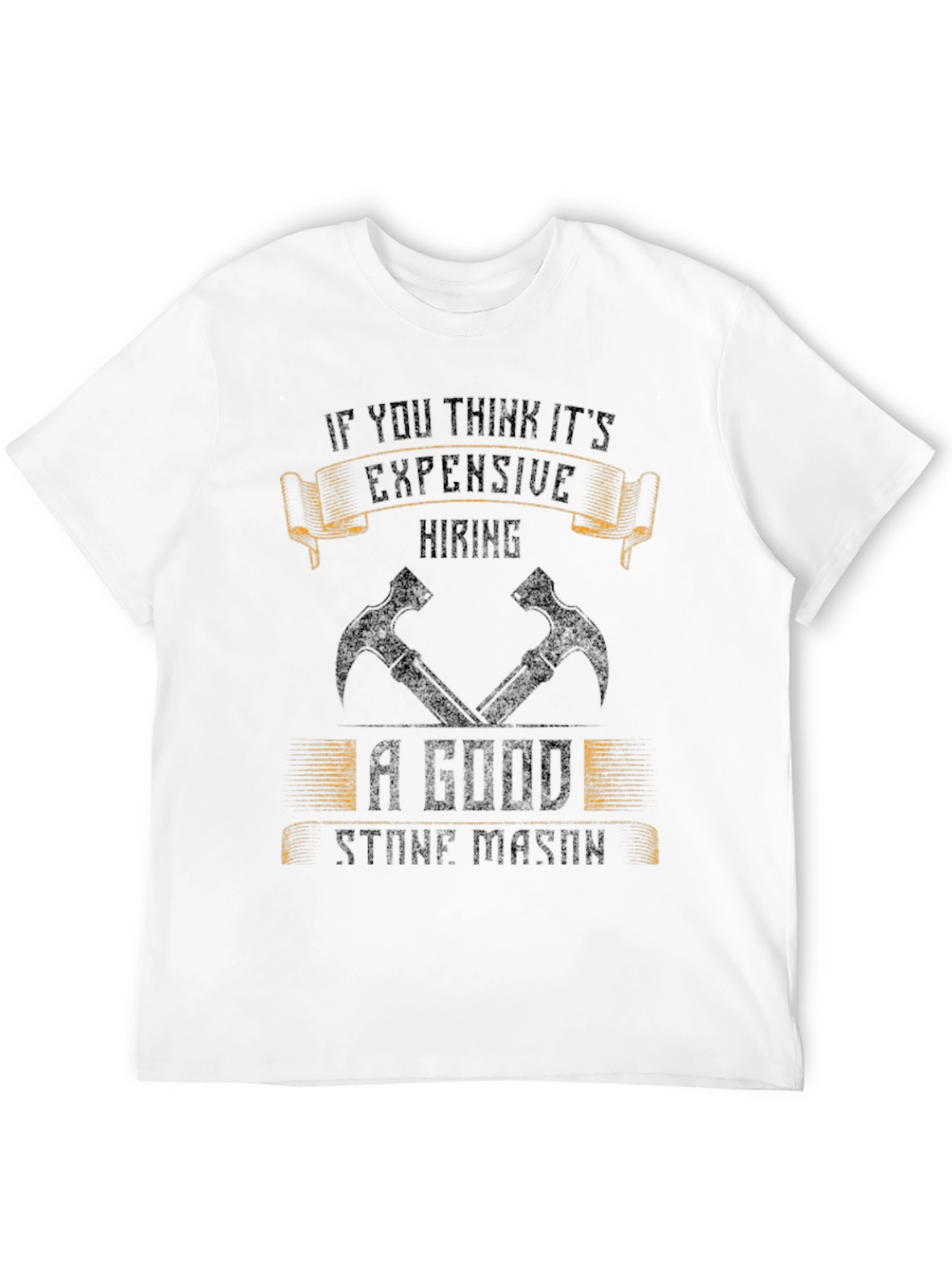 Stone Mason Tee - Funny Construction Worker Shirt