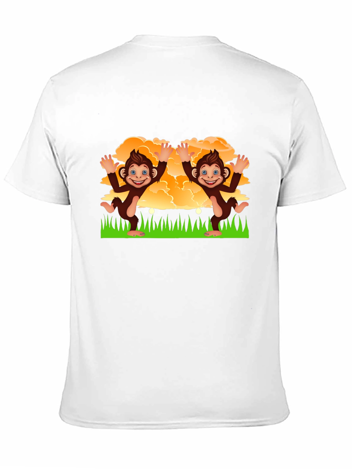 Playful Monkey Graphic T-Shirt - Fun & Unique Design