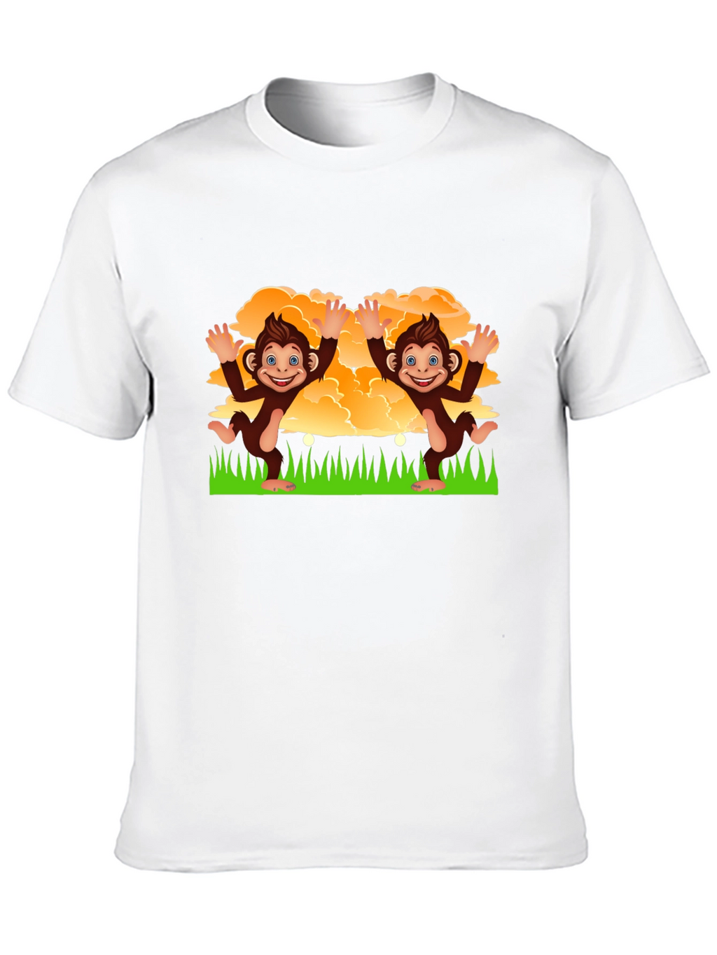 Playful Monkey Graphic T-Shirt - Fun & Unique Design