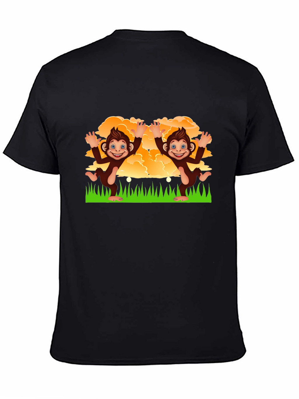 Playful Monkey Graphic T-Shirt - Fun & Unique Design