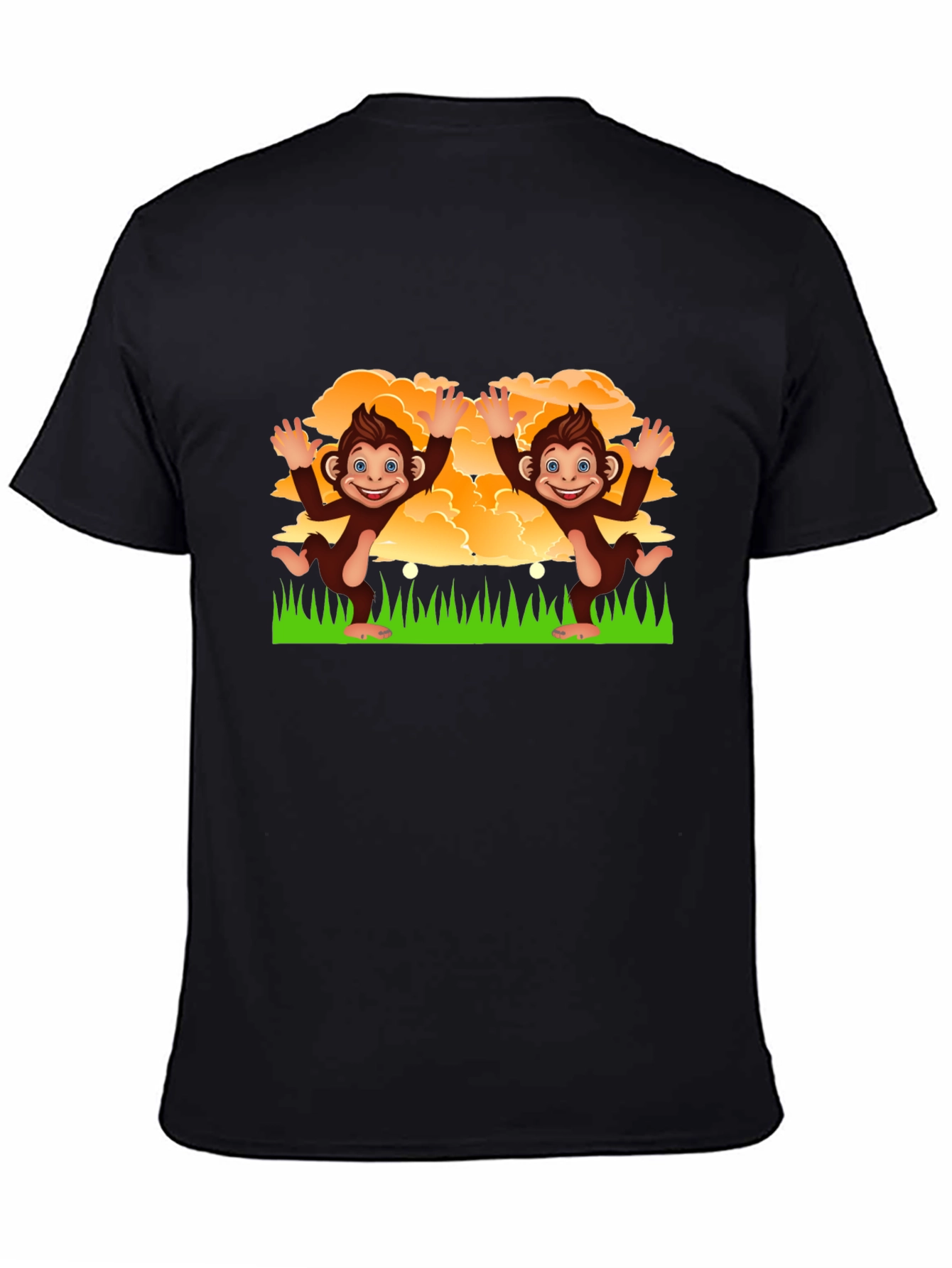Playful Monkey Graphic T-Shirt - Fun & Unique Design