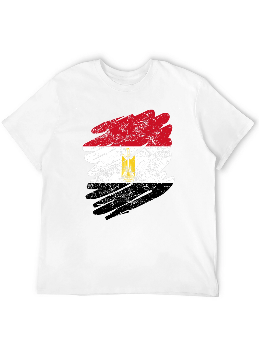 Egypt Flag Brush Stroke T-Shirt