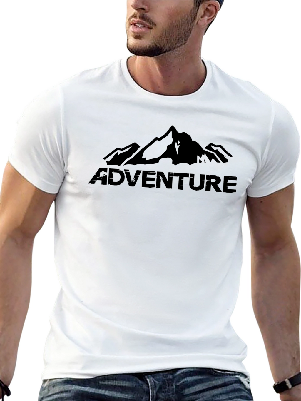 Adventure Graphic Tee - Mountain Design