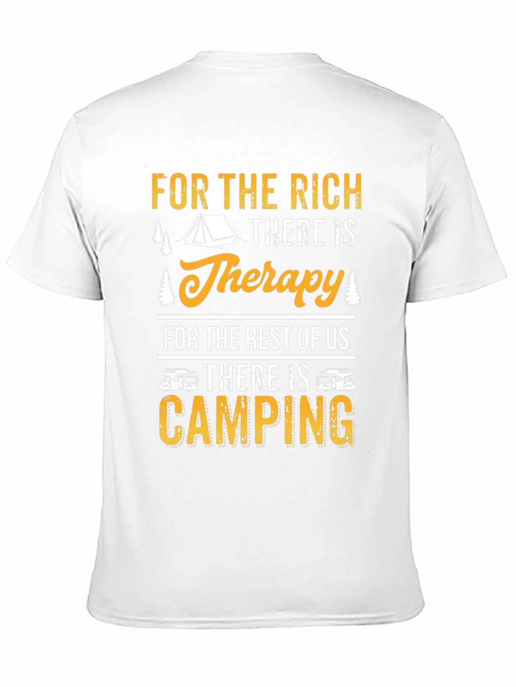 Camping Therapy Graphic Tee