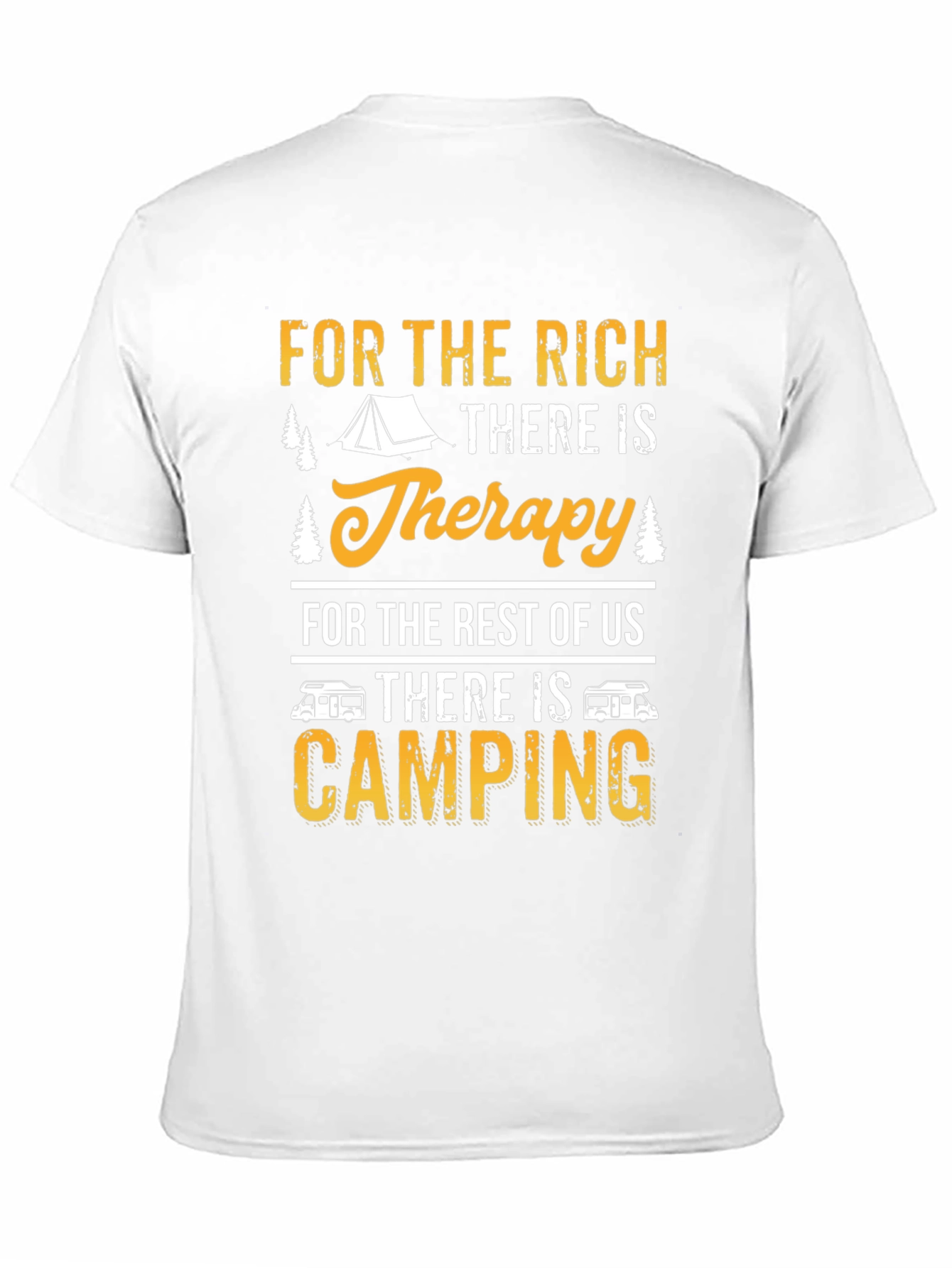 Camping Therapy Graphic Tee