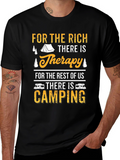 Camping Therapy Graphic Tee