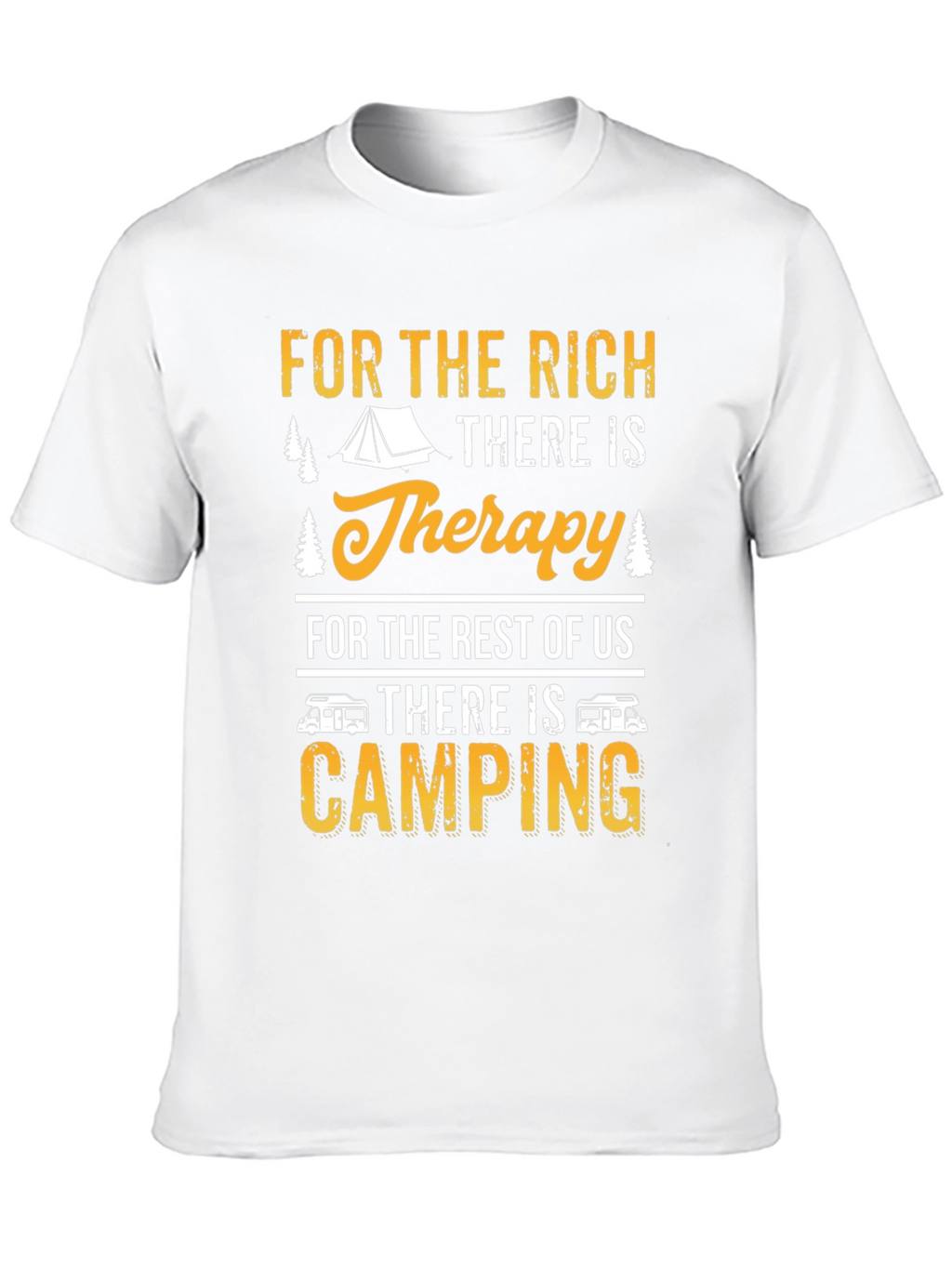 Camping Therapy Graphic Tee