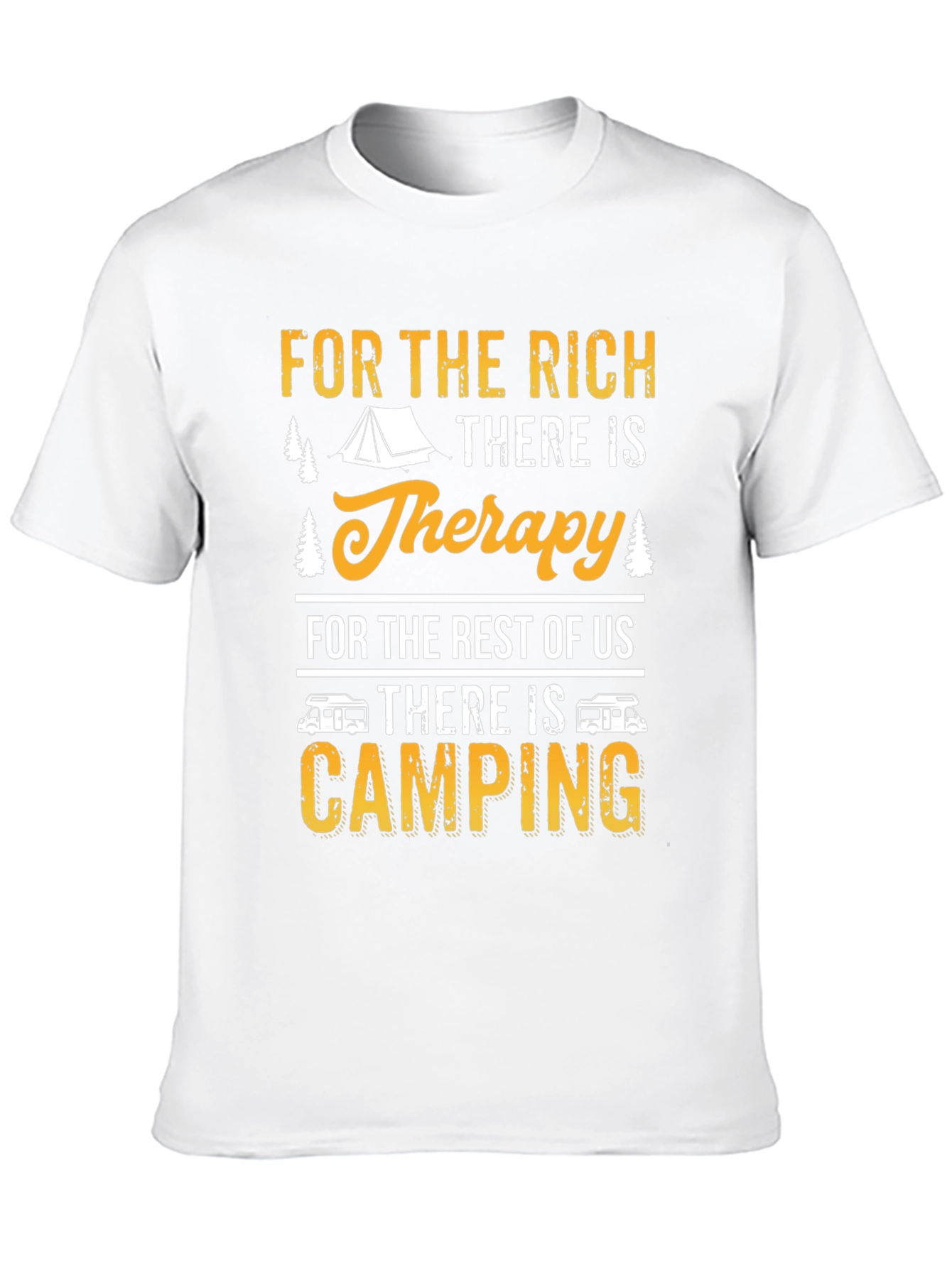 Camping Therapy Graphic Tee